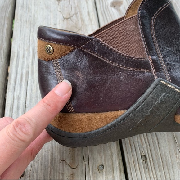 Romika Women’s Milla 102 Chelsea Ankle Bootie Brown Leather Sz 39 EU / 8-8.5 US - Picture 12 of 16
